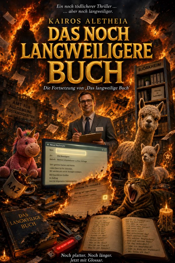 Cover: Das noch langweiligere Buch
