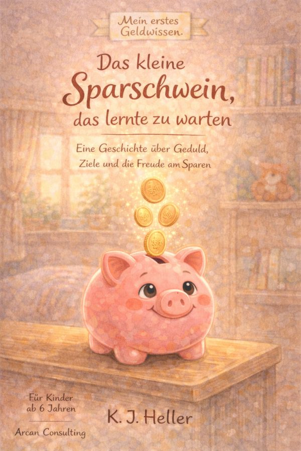 Cover: Das kleine Sparschwein, das lernte zu warten