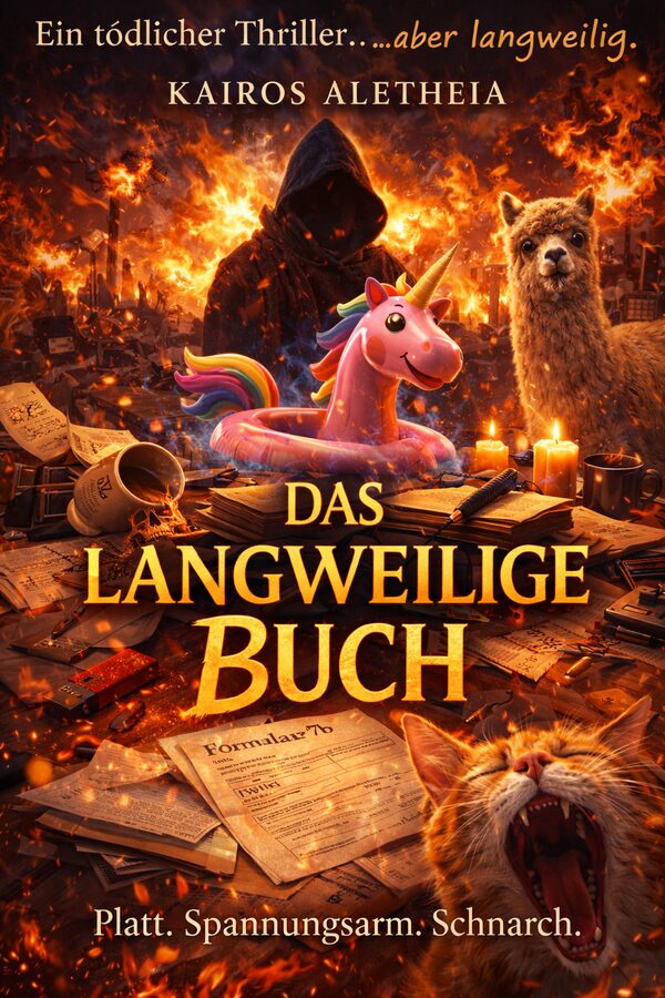 Das langweilige Buch - Buchcover